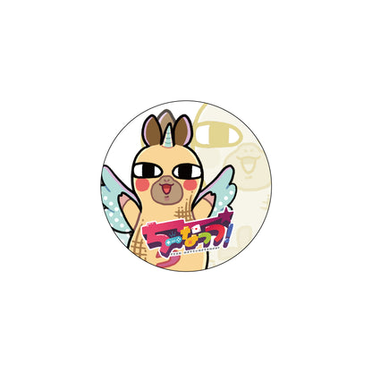 ぴこめさんち缶バッジ　ランダム(全8種)